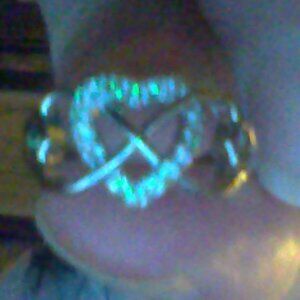 size 5 ring st. silver925 with cz diamonds